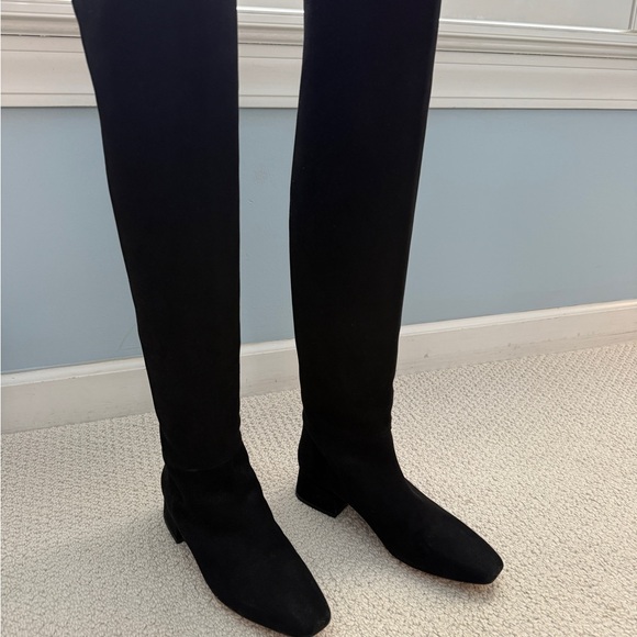 Emerson Fry black suede over the knee boots size 8 - Picture 3 of 7